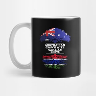 Australian Grown With Gambian Roots - Gift for Gambian With Roots From Gambia Mug